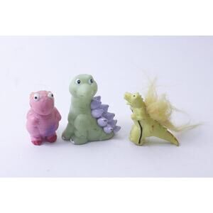 Darling Animal Friends, Dinosaurs, Figures Set, 1994, Trendmasters, Cute, Toy,